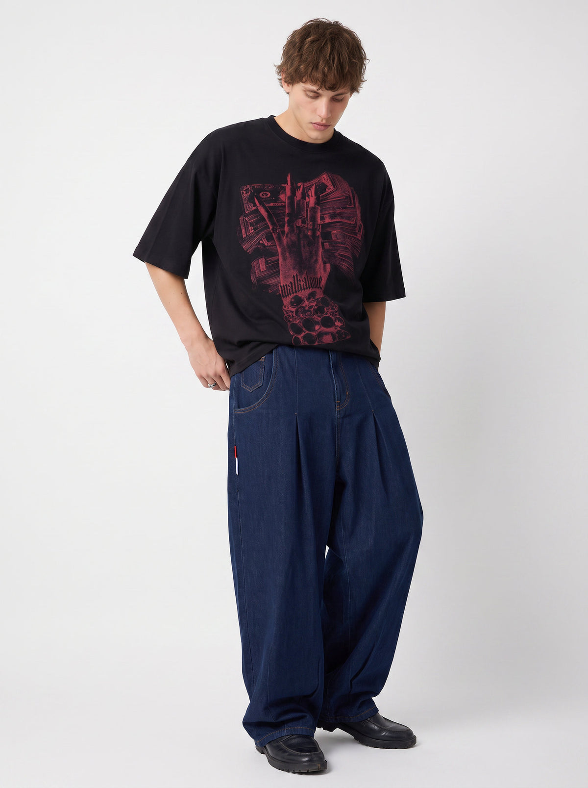 Self-Made Fortune Tee — Black