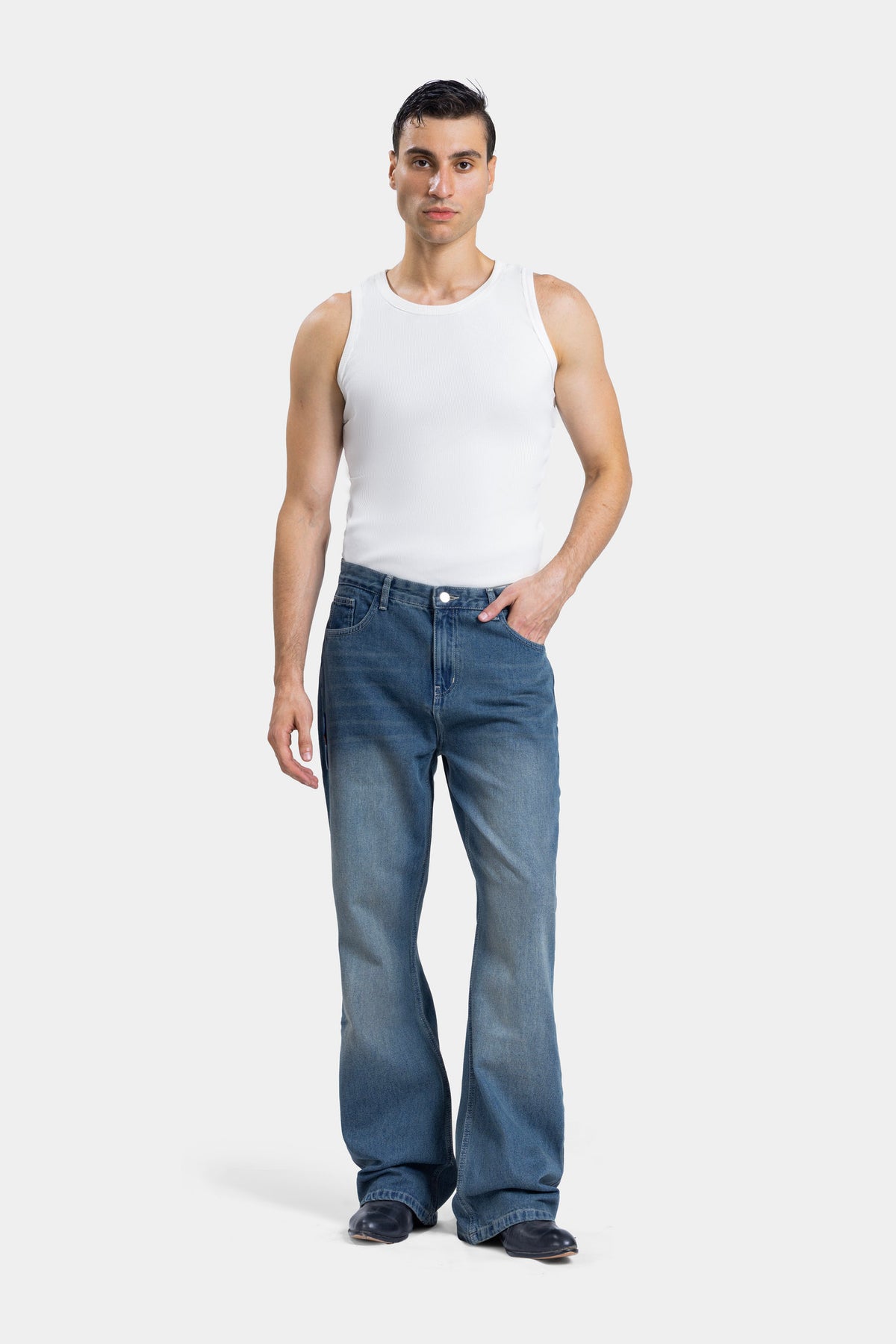 Breakaway Bootcut Jeans — Vintage Blue Wash