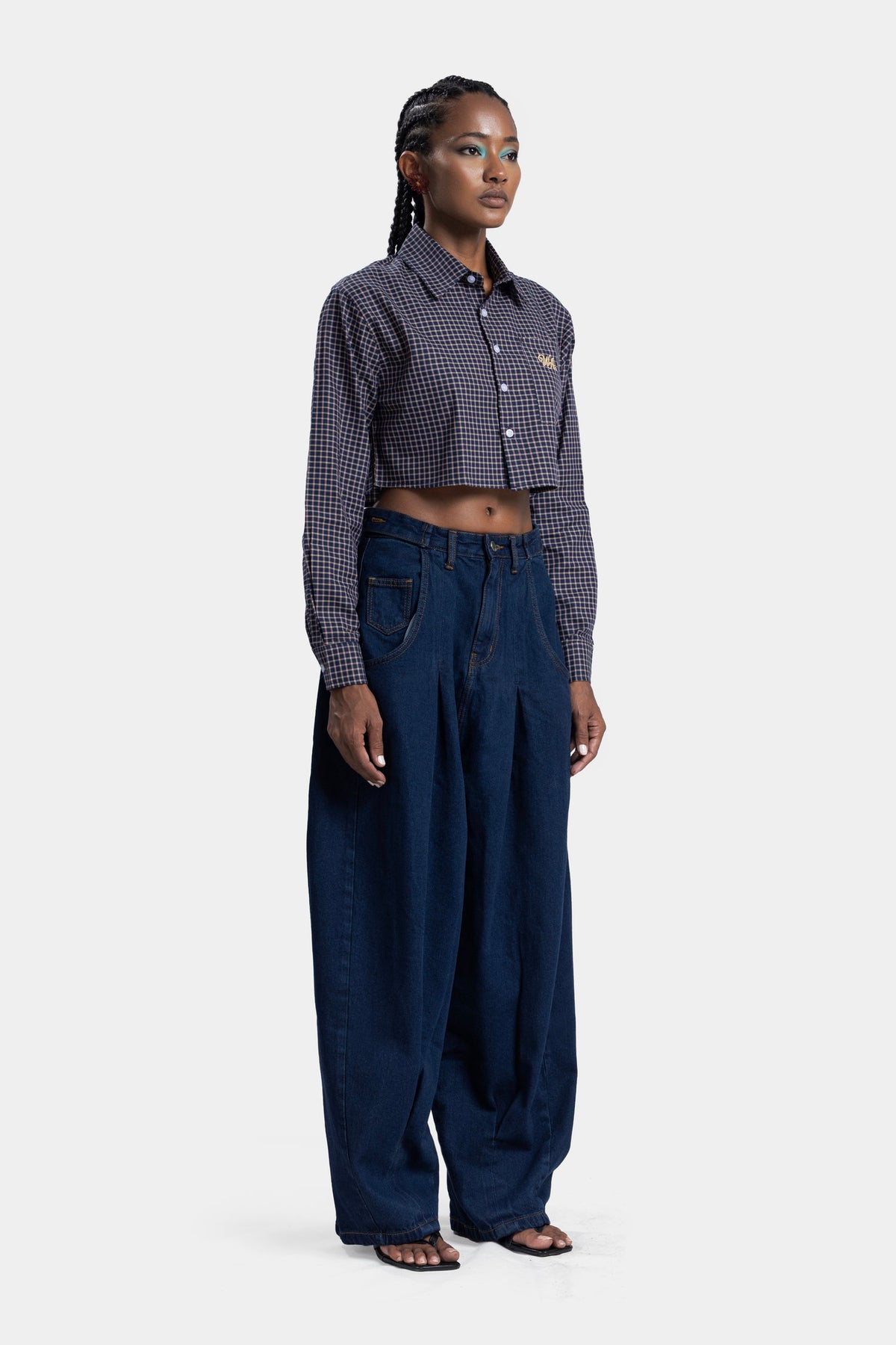 Off-Grid Cropped Shirt