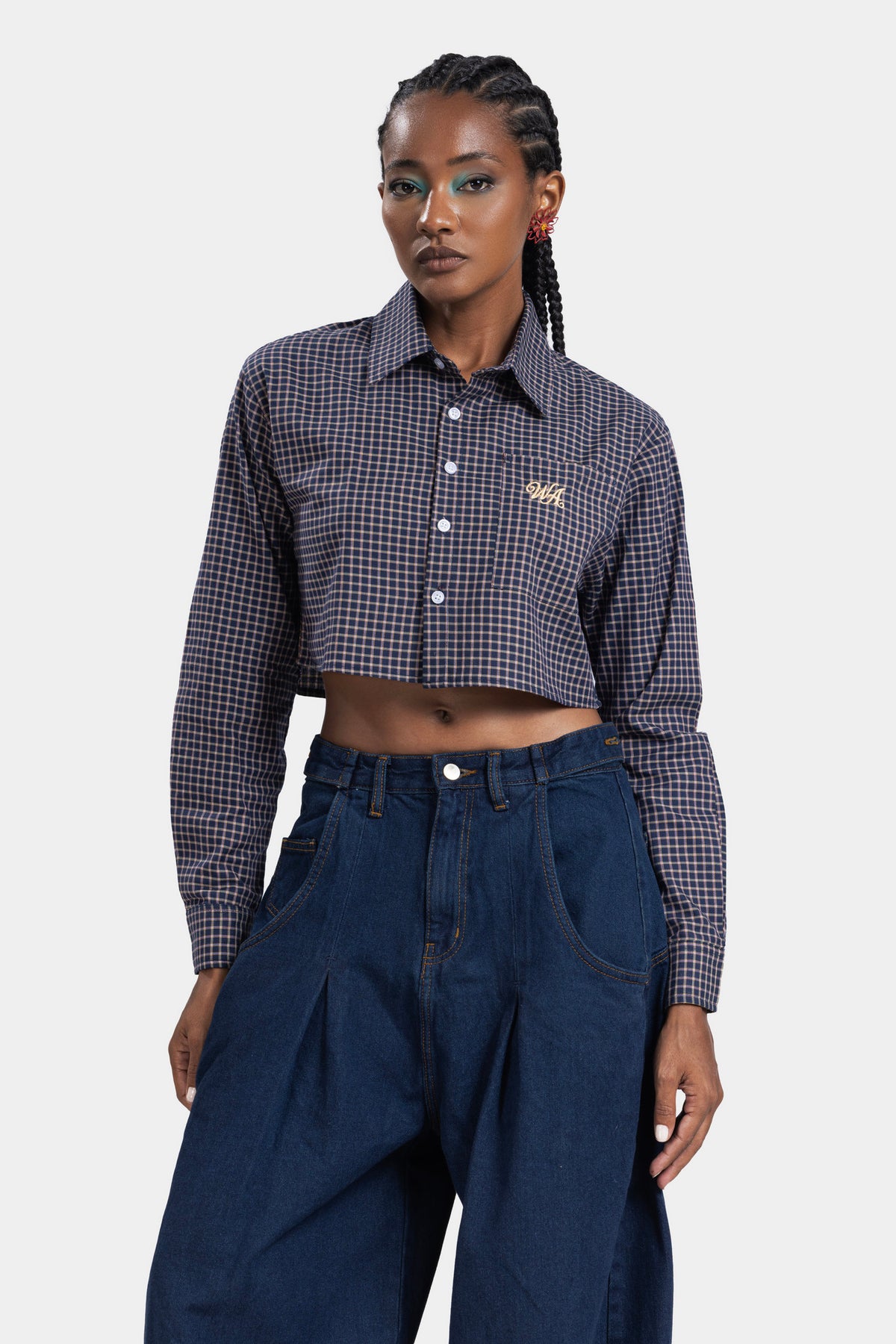 Off-Grid Cropped Shirt