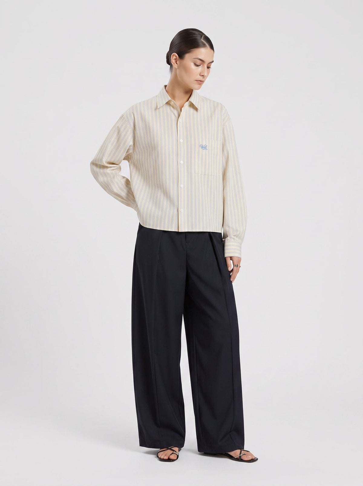 Sunline Cropped Shirt