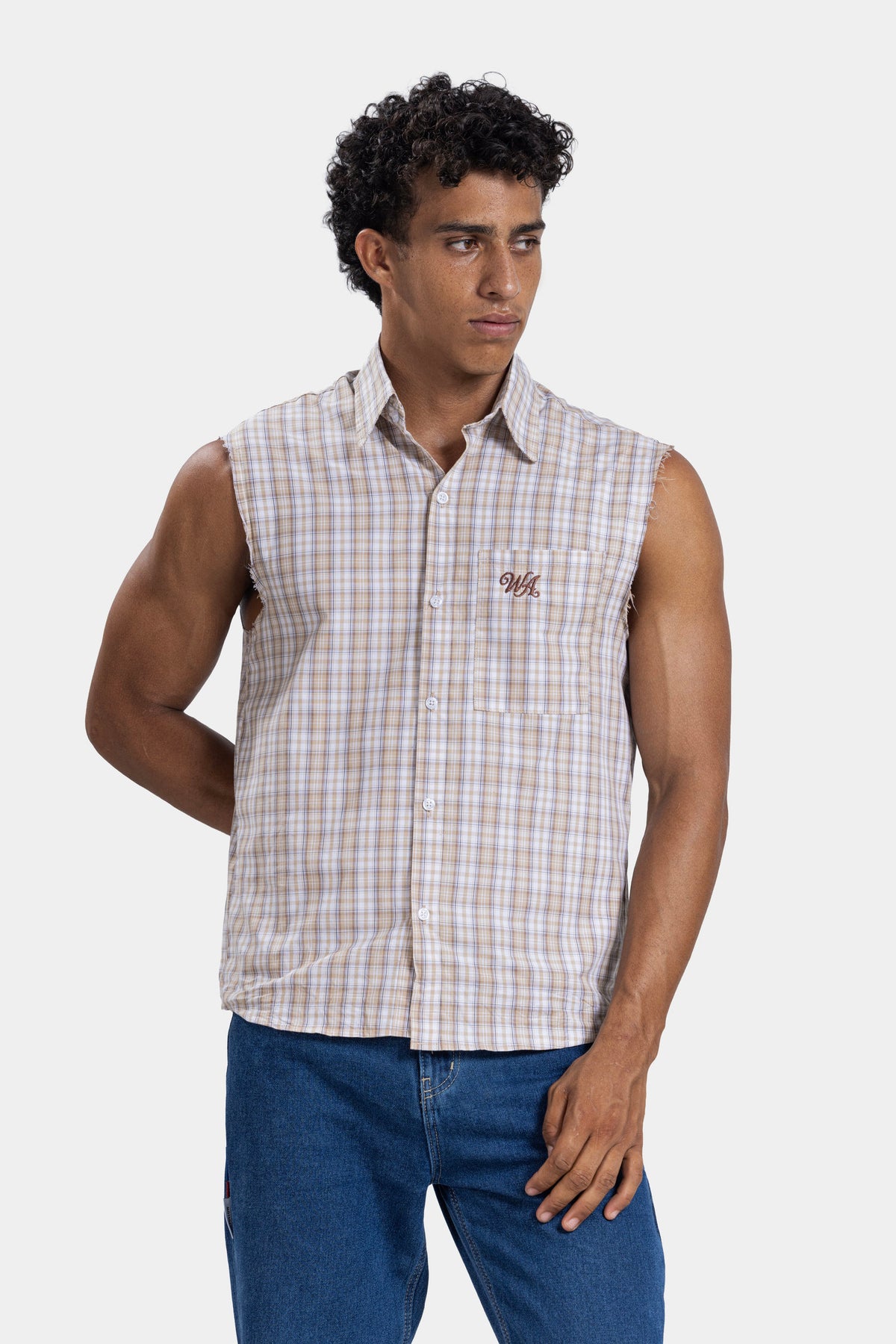 Cut Loose Sleeveless Shirt