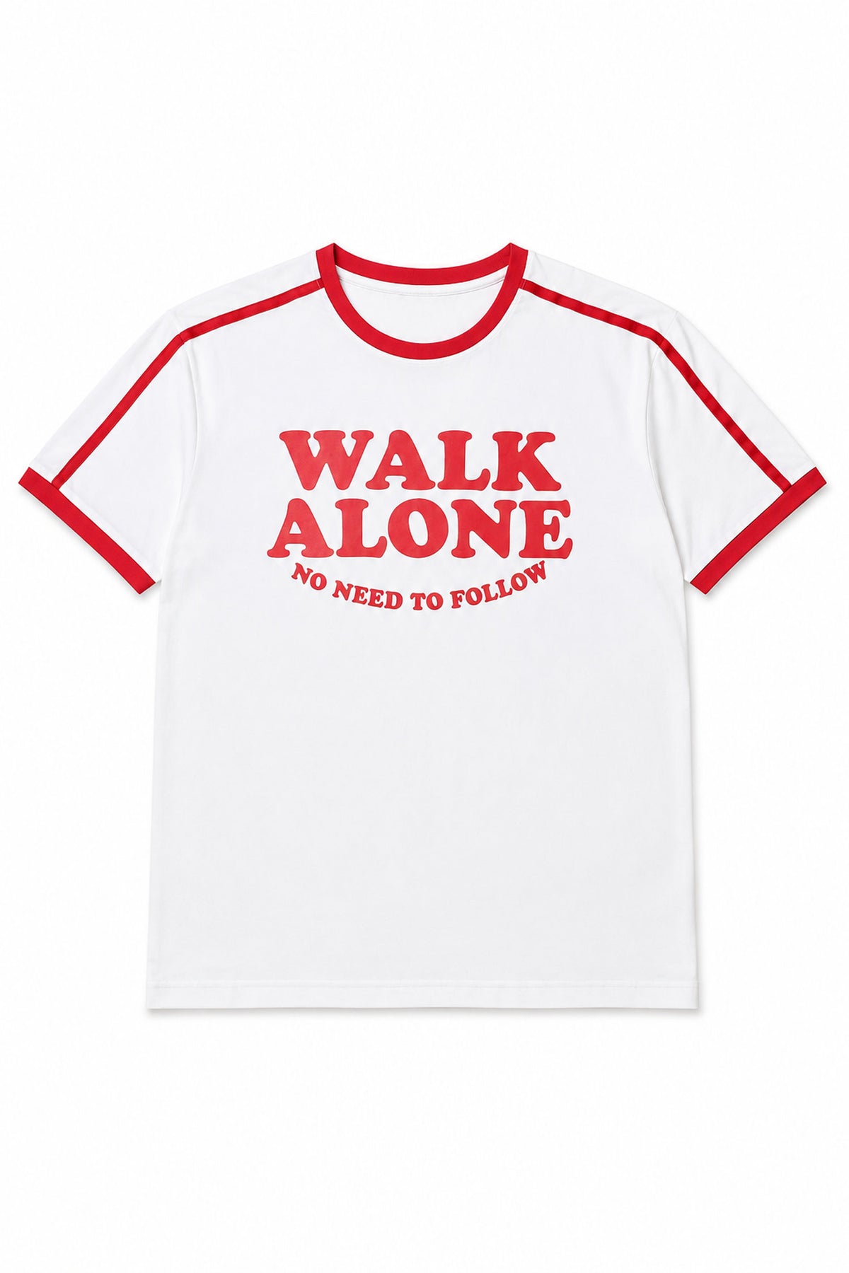 Walk Your Way Ringer Tee