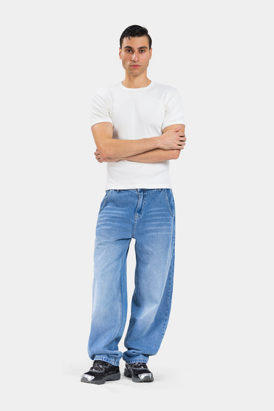 Solo Core Ribbed Tee — White