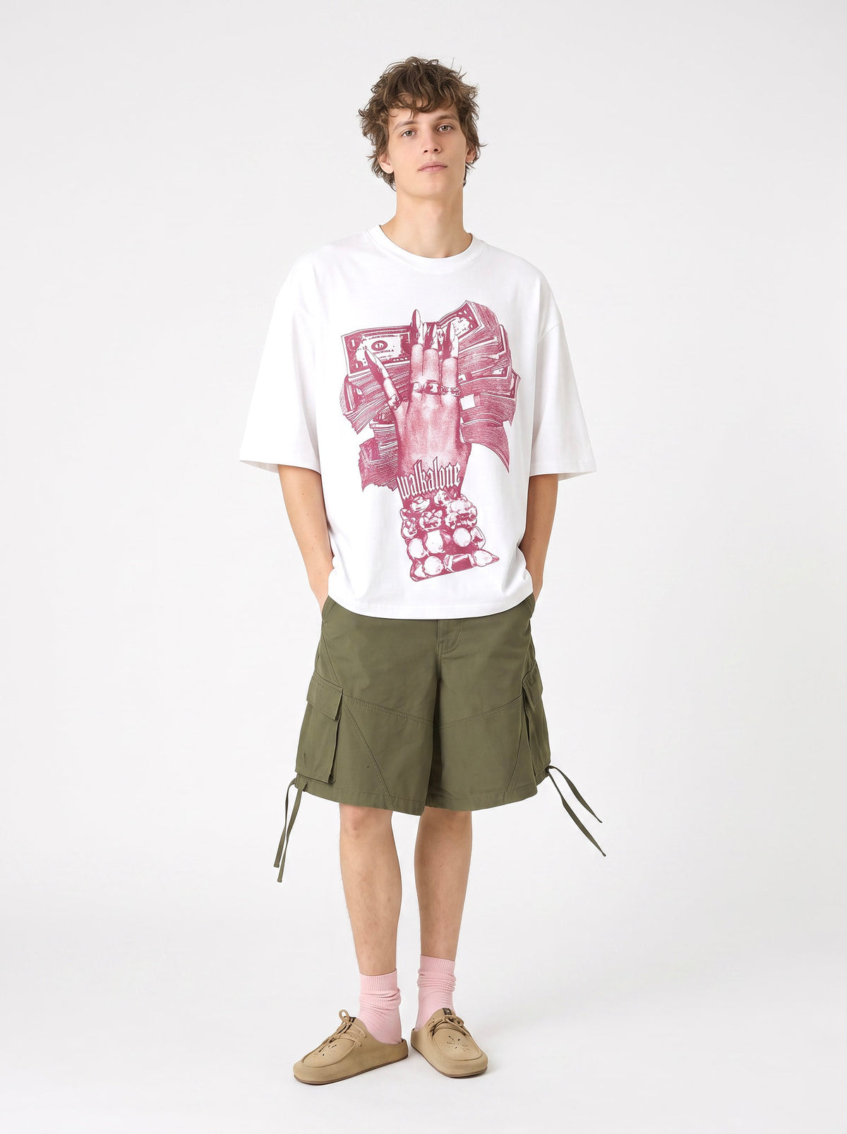 Self-Made Fortune Tee -Off White