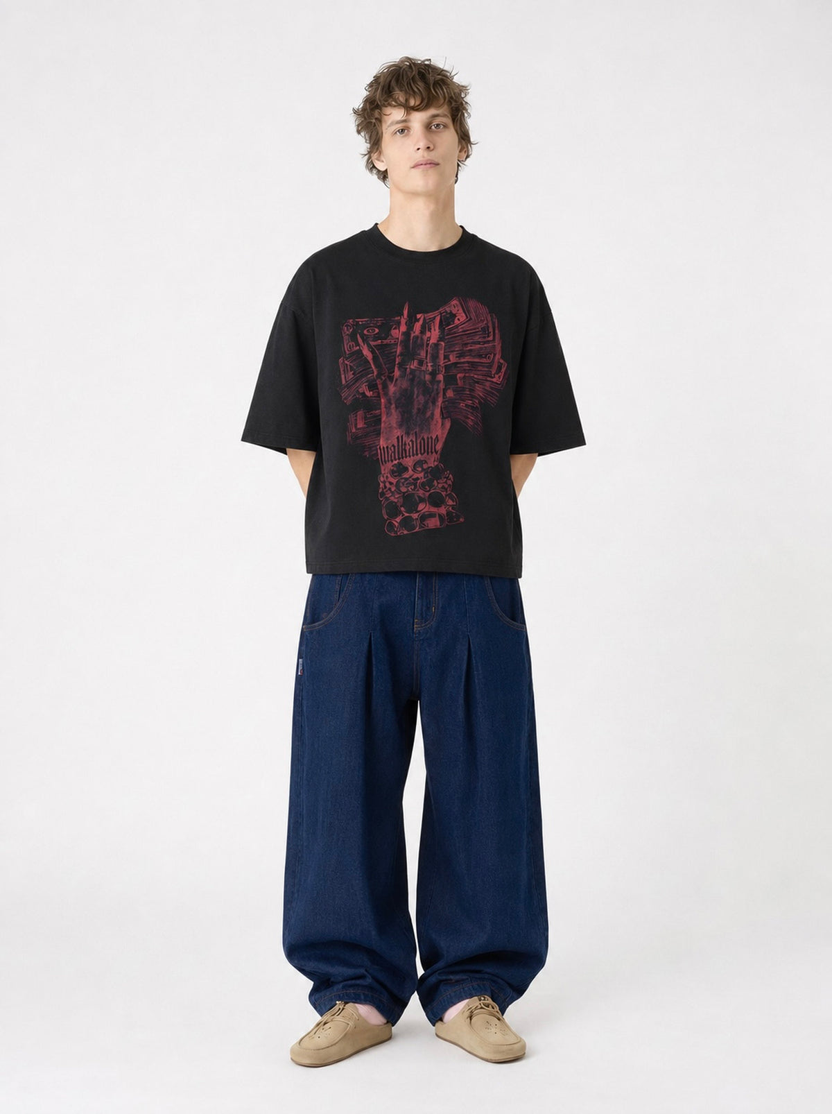 Self-Made Fortune Tee — Black