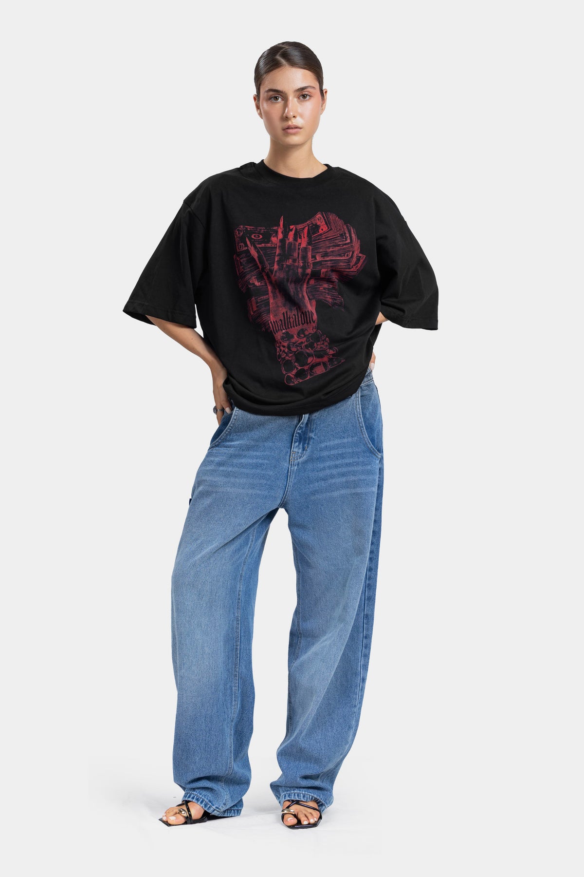 Self-Made Fortune Tee — Black