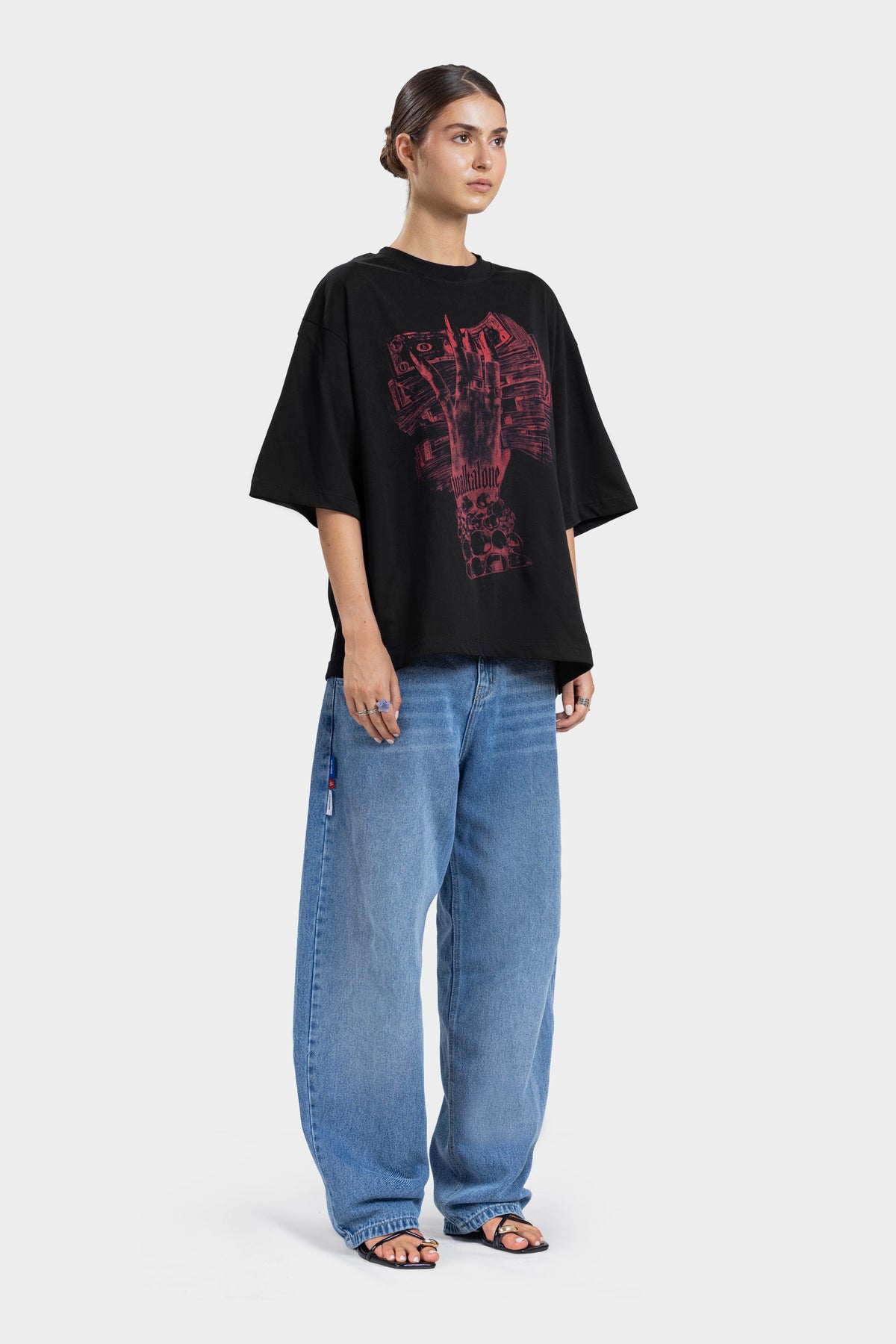 Self-Made Fortune Tee — Black