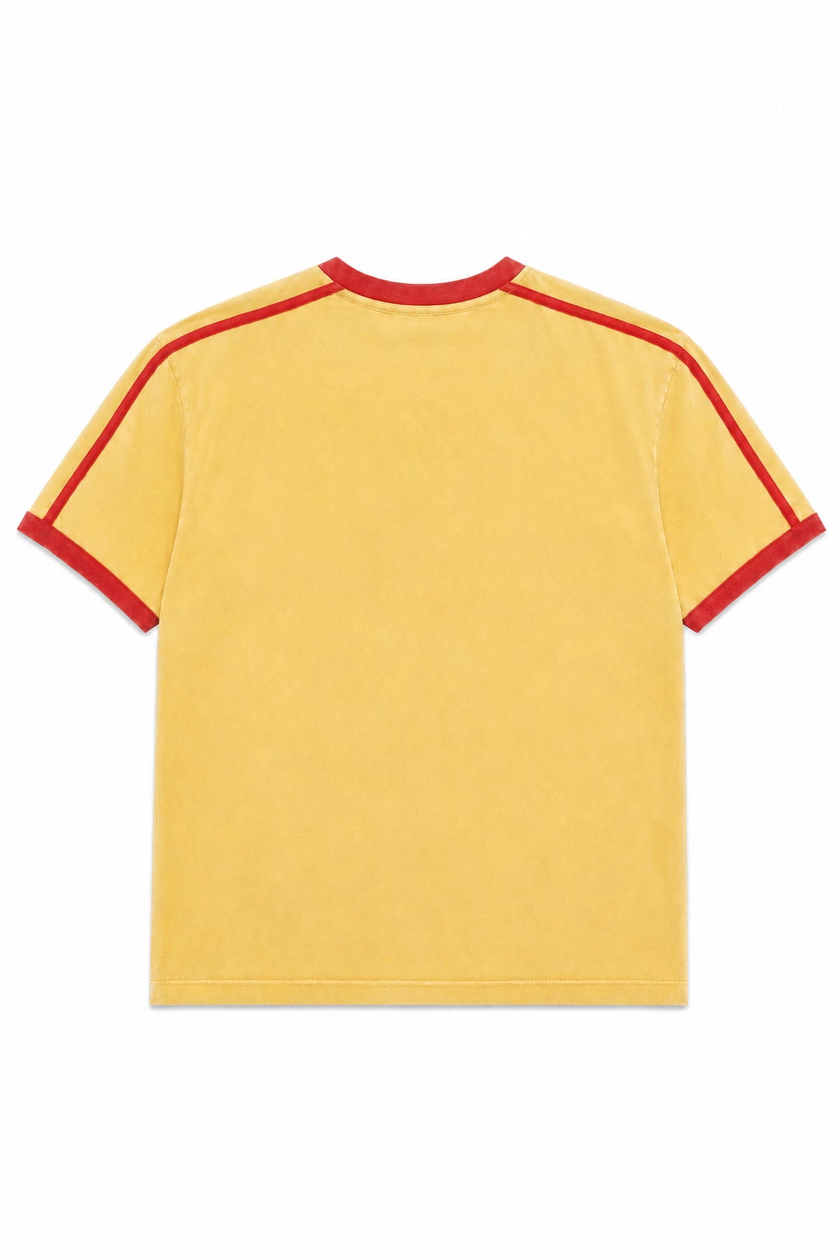 Summer ’90 Ringer Tee -Washed Yellow