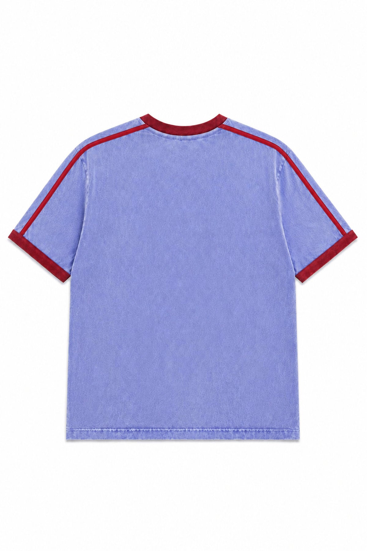 Summer ’90 Ringer Tee -Washed lavender blue